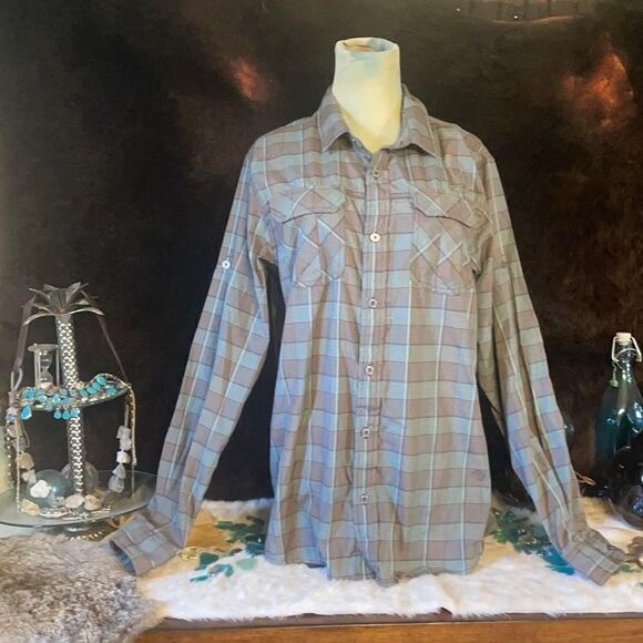 Prana shirt L (4701) - Picture 1 of 7